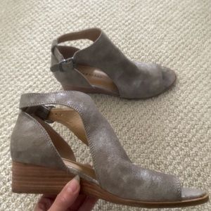 Lustrous Taupe Lucky Brand Sandals